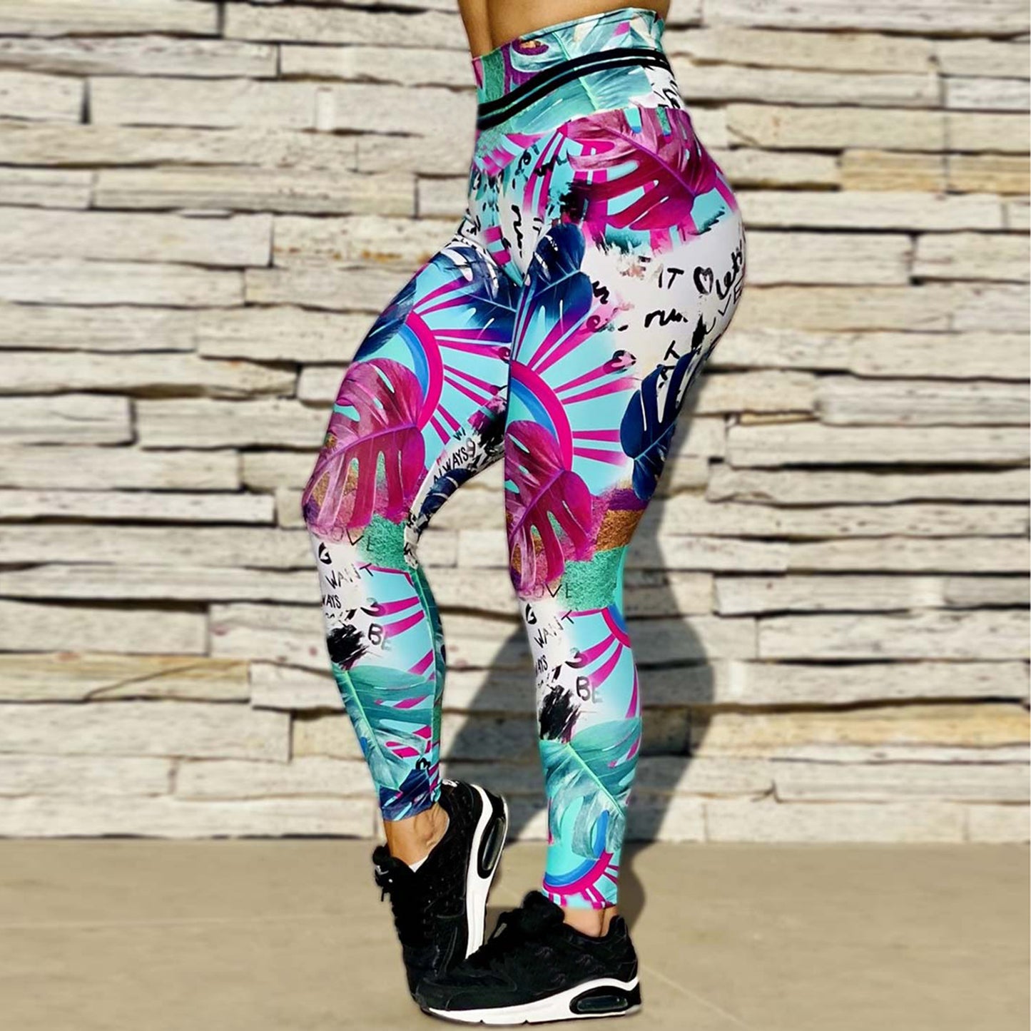 Upgrade Your Workout with Stylish High Waist Denim Yoga Pants