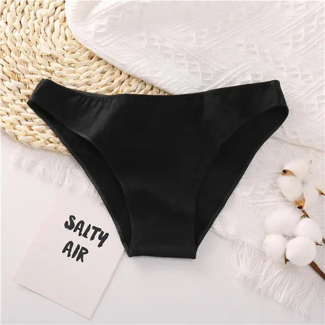 Sexy Female Underpants Solid Breathable Comfortable