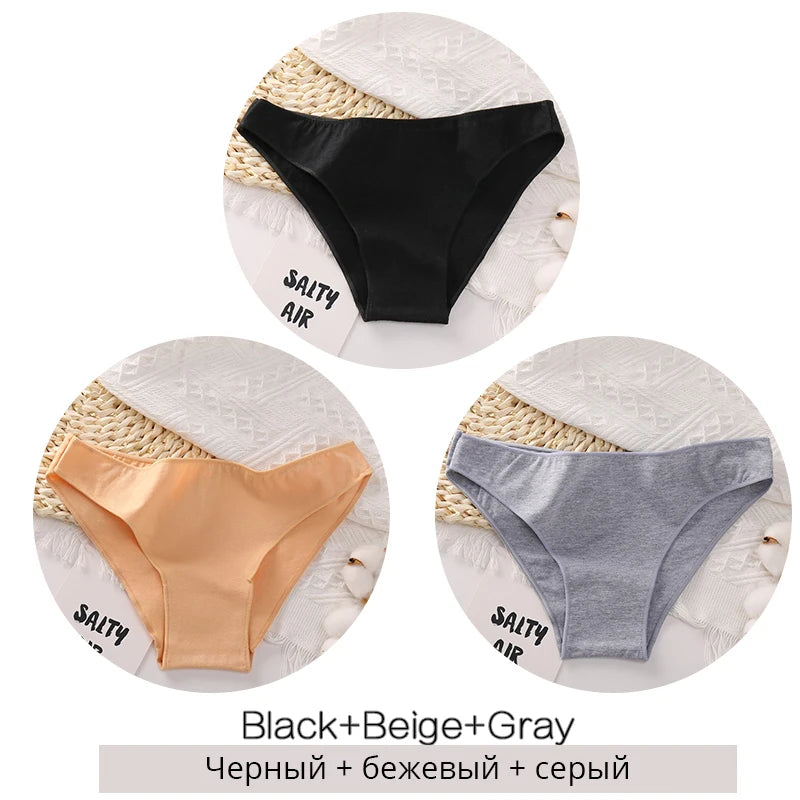 3PCS/Set Cotton Underwear