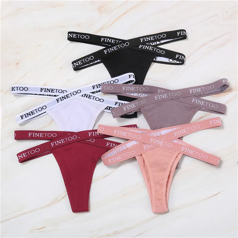 Women Sexy Low Waist Thongs Panties