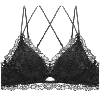 Bra Push Up Lace Sexy Bras 3/4 Cup Brassiere