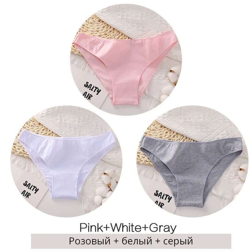 3PCS/Set Cotton Underwear