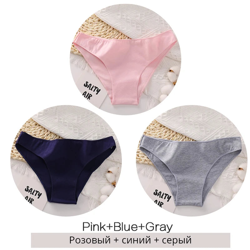 3PCS/Set Cotton Underwear