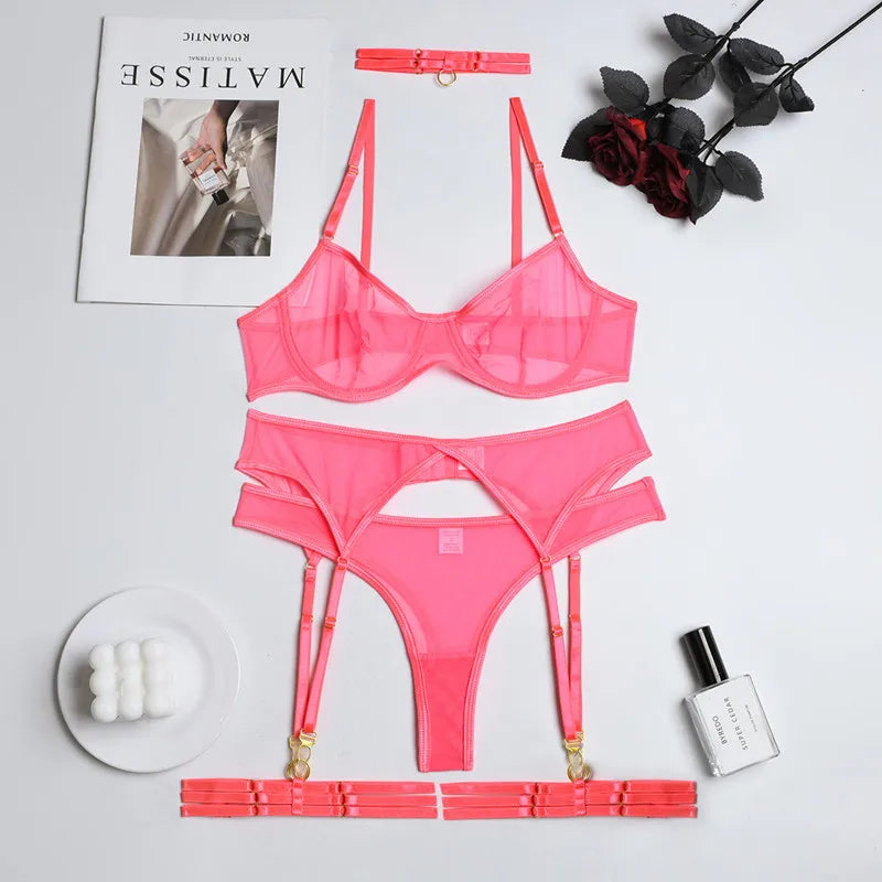 Lace Bra and Panty Set Lingerie Set - Sexy Lingerie for Women