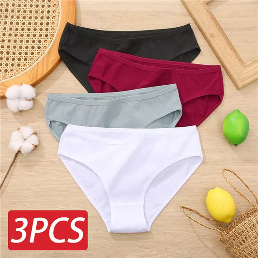 3PCS/Set Cotton Panties