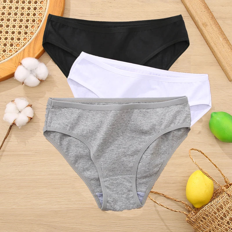 3PCS/Set Cotton Panties