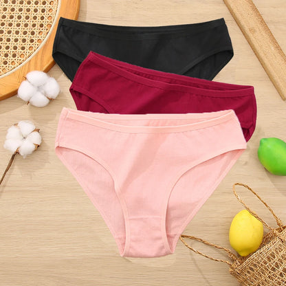 3PCS/Set Cotton Panties