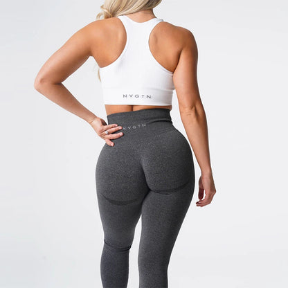 Seamless Yoga Pants High Waisted Gym Wear